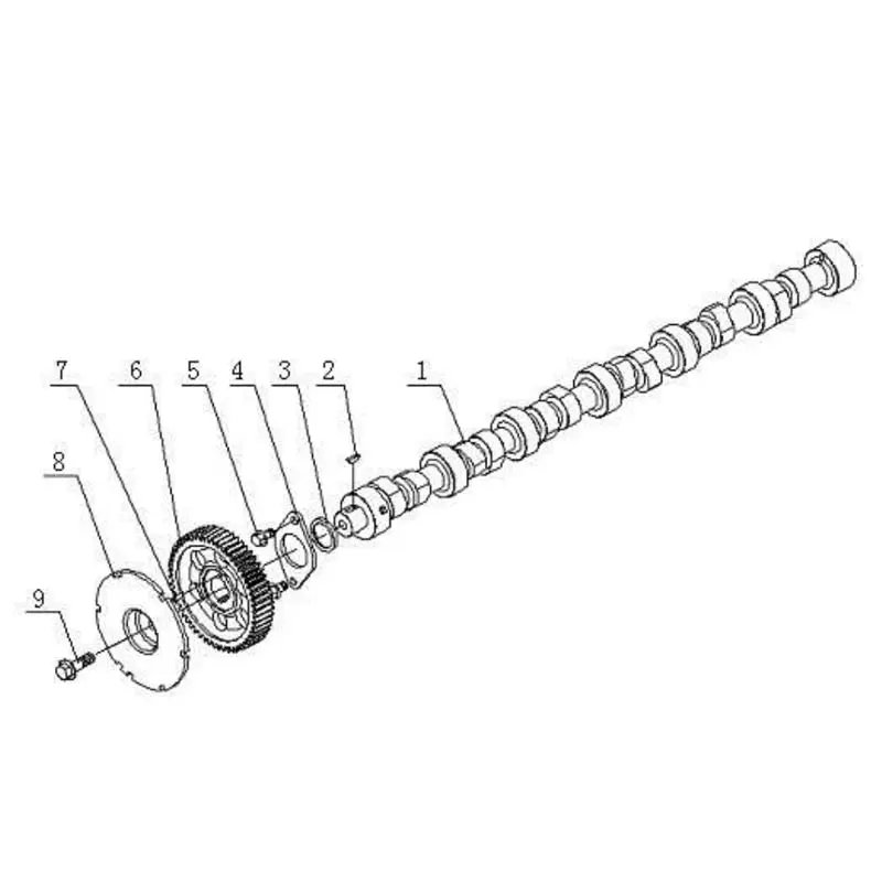 Wholesale Genuine YC6G270-30(G5AQP) Engine Parts - Camshaft, Valve Train, Intake/Exhaust Manifold Manufacturer, Factory