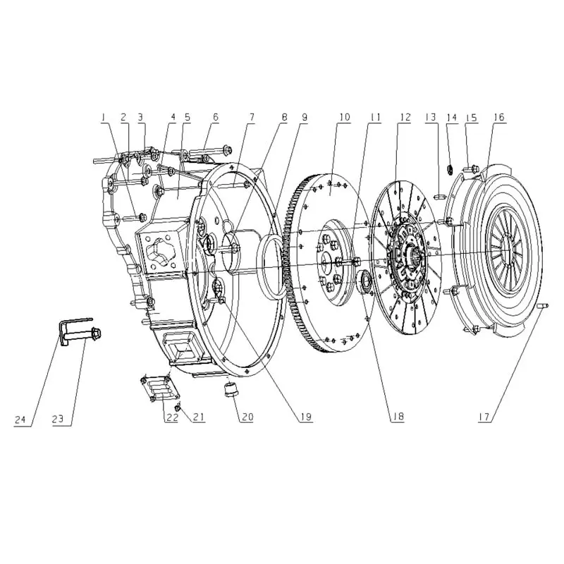 China Genuine YC4S140-48(S56D1) Engine Parts - Alternator, Air Compressor, Steering Pump, Fan Supplier, Factory