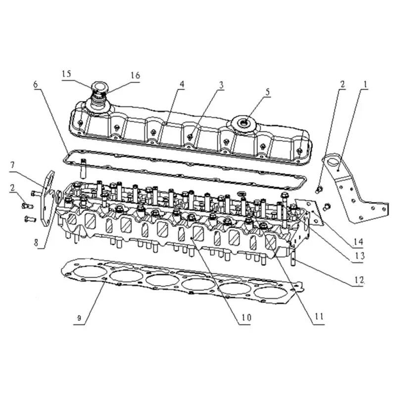 Wholesale Genuine YC6G270-30(G5AQP) Engine Parts - Cylinder Block, Piston, Crankshaft Damper Manufacturer, Supplier