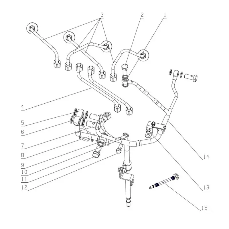 China Genuine YC4S140-48(S56D1) Engine Parts - Injection Pump, Injector, Fuel Filter, Fuel Lines Manufacturer, Supplier