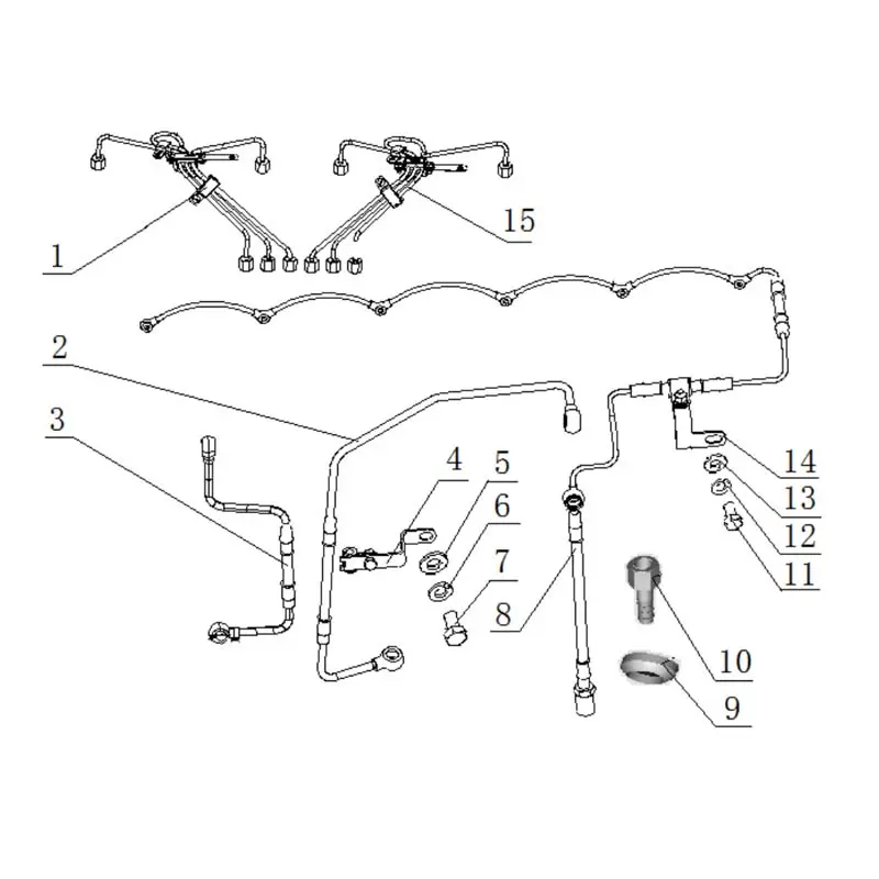 China Genuine YC6J220-33(J1A17-C) Engine Parts - Injection Pump, Injector, Fuel Filter, Fuel Lines Supplier, Factory