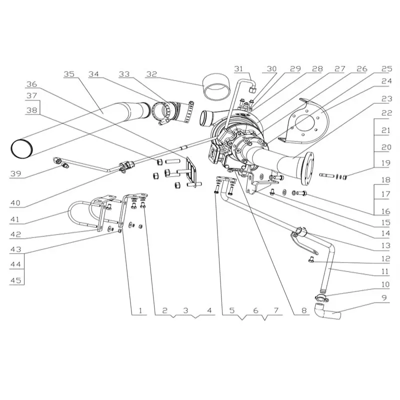 Wholesale Genuine YC6J220-33(J1A17-C) Engine Parts - Turbocharger, Thermostat, Fuel Cut-off System Supplier, Factory