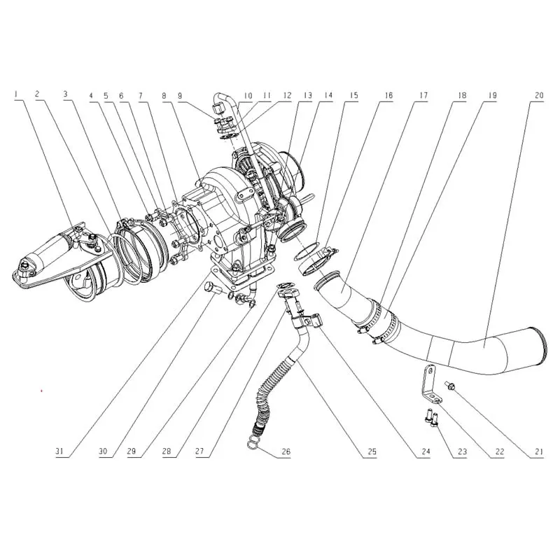 Wholesale Genuine YC6K12 Engine Parts - Injection Pump, Injector, Turbocharger, Fuel Lines Manufacturer, Supplier