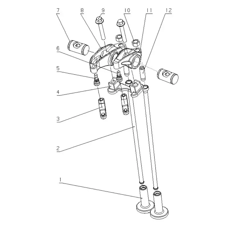 China Genuine YC4S140-48(S56D1) Engine Parts - Camshaft, Valve Train, Intake/Exhaust Manifold Manufacturer, Factory