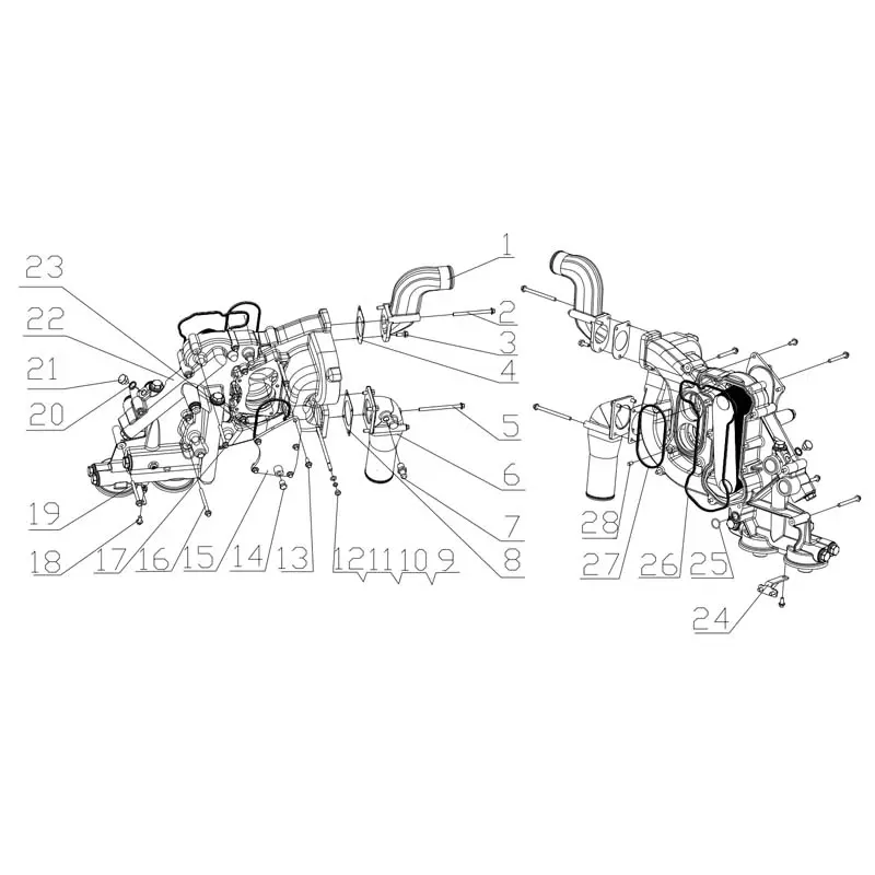 China Genuine YC6K13 Engine Parts - Oil Filter, Cooler, Breather, Cold Start Aid Manufacturer, Factory