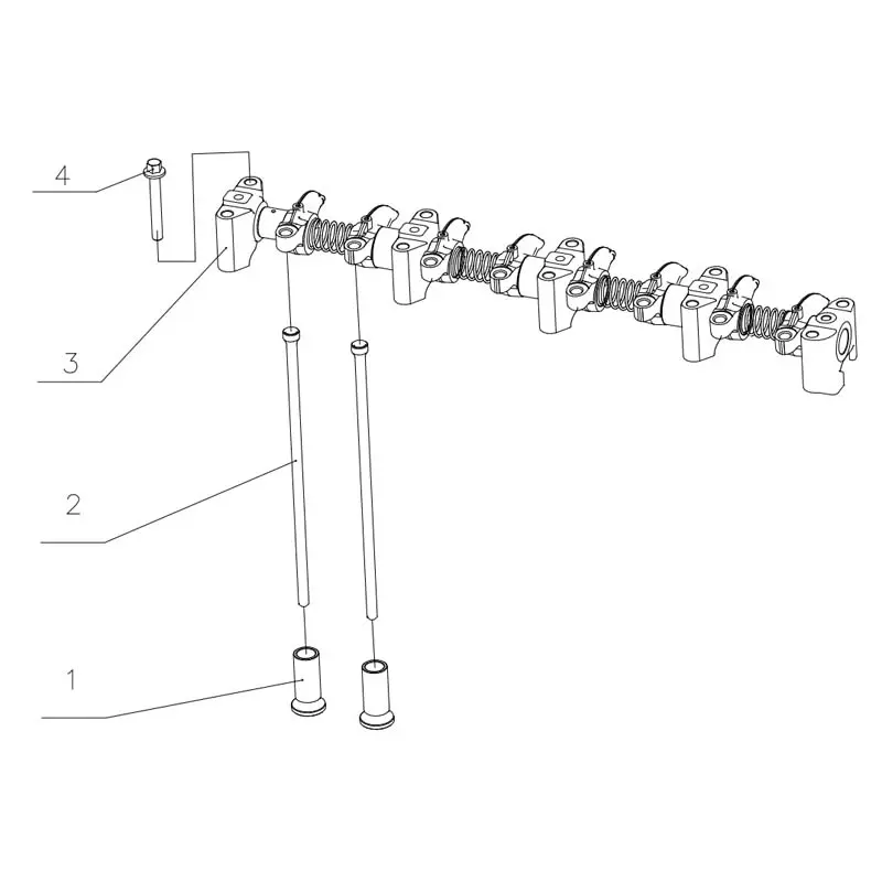 Wholesale Genuine YC4F115-30(F50SA) Engine Parts - Crankshaft Damper, Camshaft, Intake/Exhaust Pipe Supplier, Factory