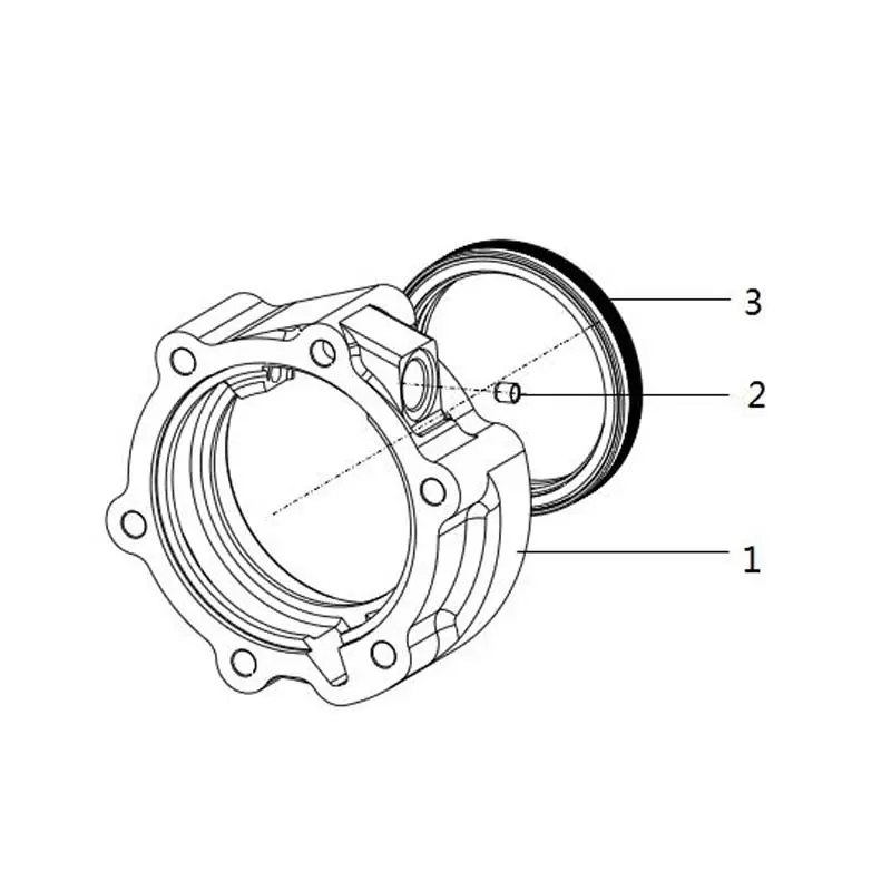 China FAST 12JSD200T-B+QH70 Gearbox Parts - Rear Cover/Auxiliary Case Cylinder/Bearing Cover Assembly Components Manufacturer, Supplier