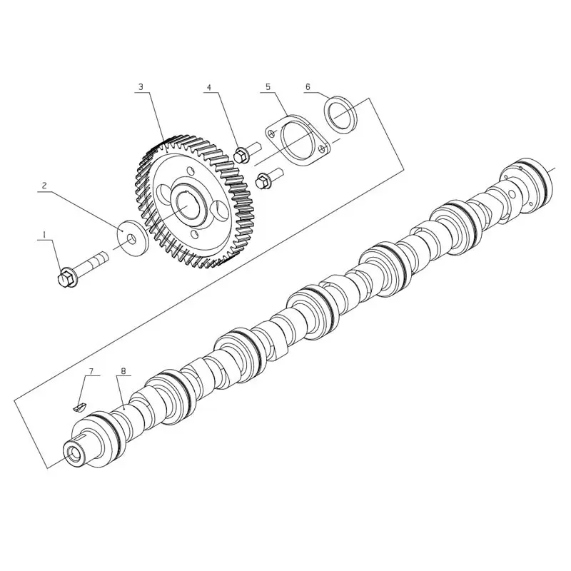 China Genuine YC6L330-42(L6200) Engine Parts - Cylinder Block, Piston, Camshaft Manufacturer, Factory