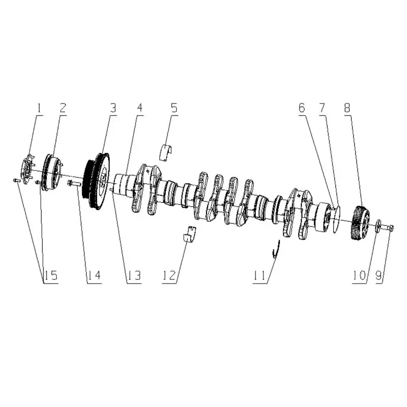 China Genuine YC6K12 Engine Parts - Cylinder Block, Piston, Camshaft Manufacturer, Supplier