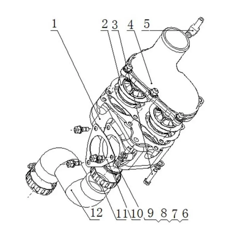 Wholesale Genuine YC6MK380-30(ME3QA-T1) Engine Parts - Water Pump, Thermostat, Radiator Hoses, Power Output Supplier, Factory