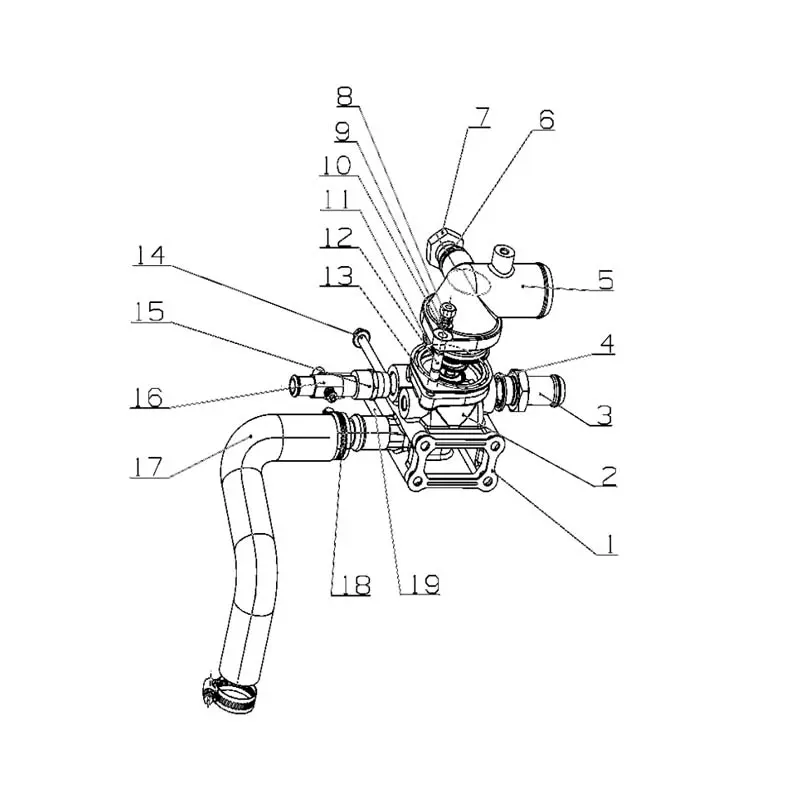 Wholesale Genuine YC4S140-48(S56D1) Engine Parts - Turbocharger, EGR, Thermostat, Water Pump Supplier, Factory
