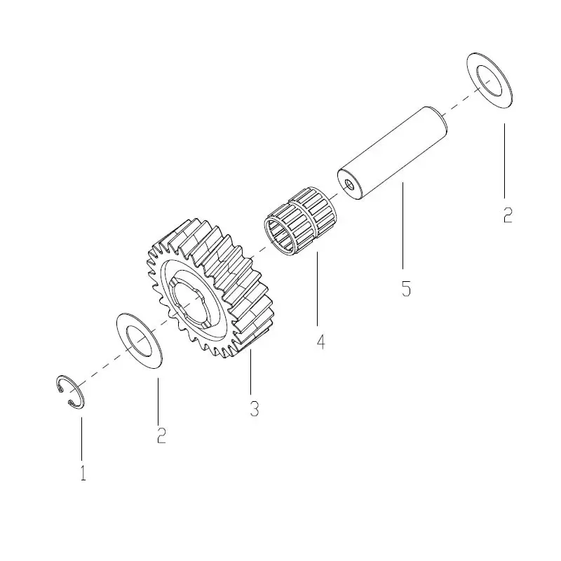Wholesale FAST C6J45TB Gearbox Parts - Input Shaft/Reverse Idler Shaft/Control Assembly Manufacturer, Factory