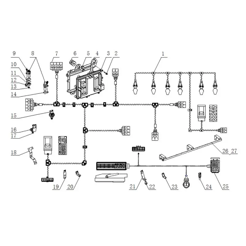 China Genuine YC6G270-30(G5AQP) Engine Parts - Starter, Alternator, Air Compressor, Control System Manufacturer, Supplier
