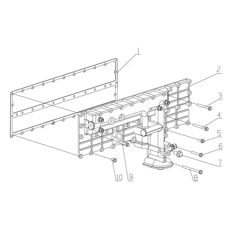 China Genuine YC6A260-30(A64LA) Engine Parts - Oil Pump, Filter, Cooler, Breather Manufacturer, Factory
