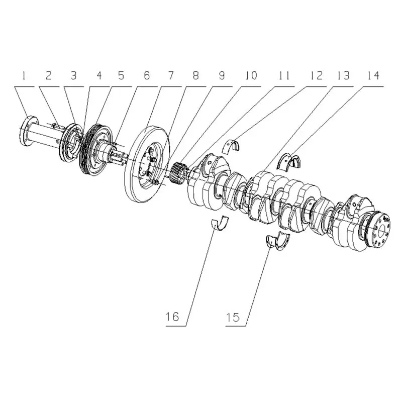 China Genuine YC6L330-42(L6200) Engine Parts - Cylinder Block, Piston, Camshaft Manufacturer, Factory
