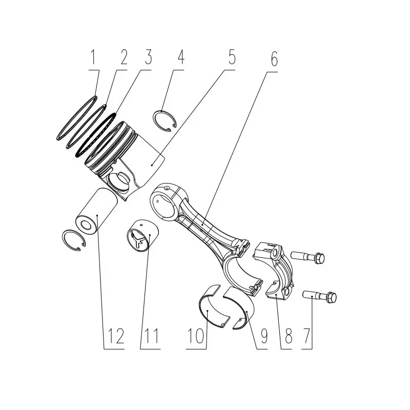 China Genuine YC6MK380-30(ME3QA-T1) Engine Parts - Cylinder Block, Piston, Cylinder Head Manufacturer, Factory