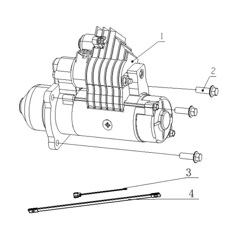 Wholesale Genuine YC4S140-48(S56D1) Engine Parts - Starter, Control System, AC Compressor Manufacturer, Supplier