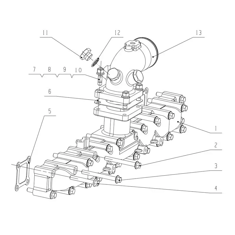 Wholesale Genuine YC6A260-30(A64LA) Engine Parts - Camshaft, Valve Train, Intake/Exhaust Manifold Manufacturer, Factory