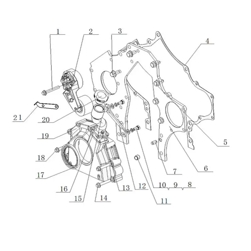 China Genuine YC6MK380-30(ME3QA-T1) Engine Parts - Cylinder Block, Piston, Cylinder Head Manufacturer, Factory