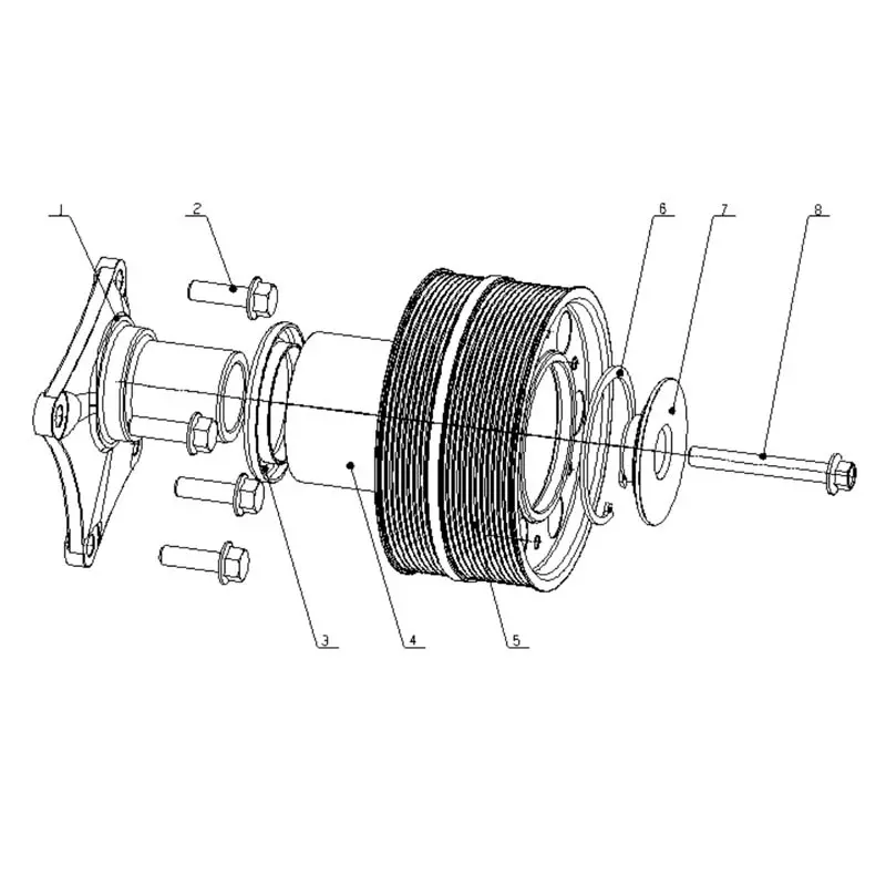 China Genuine YC6K13 Engine Parts - Thermostat, Water Pump, Fan, Steering Pump Manufacturer, Factory