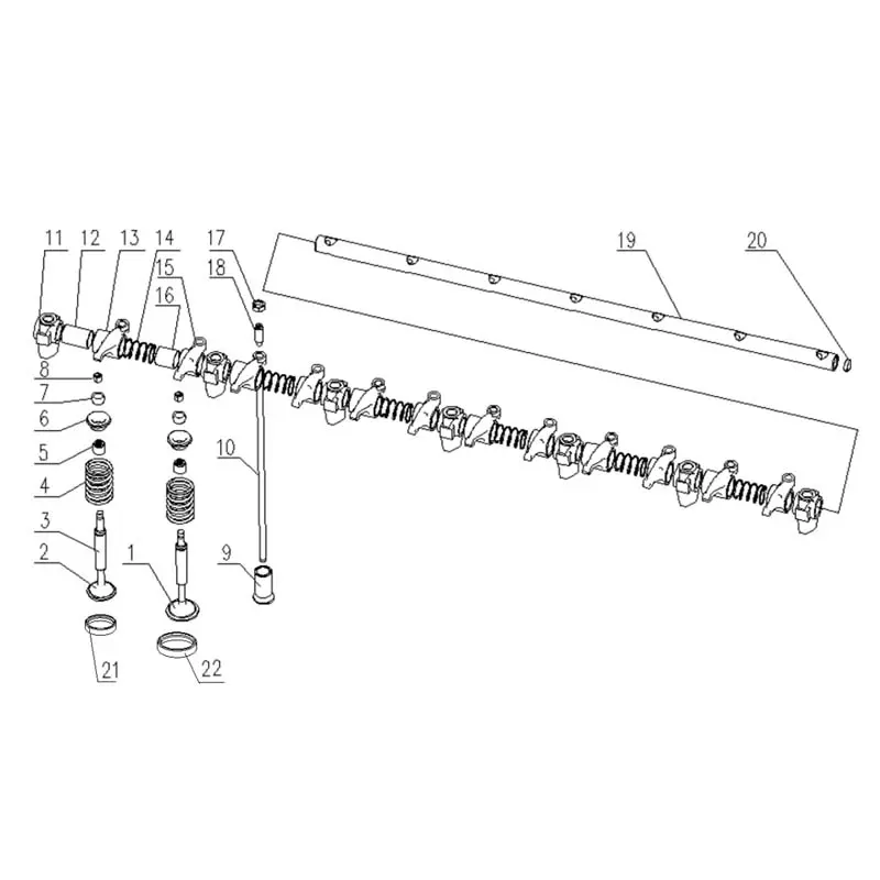 Wholesale Genuine YC6G270-30(G5AQP) Engine Parts - Camshaft, Valve Train, Intake/Exhaust Manifold Manufacturer, Factory