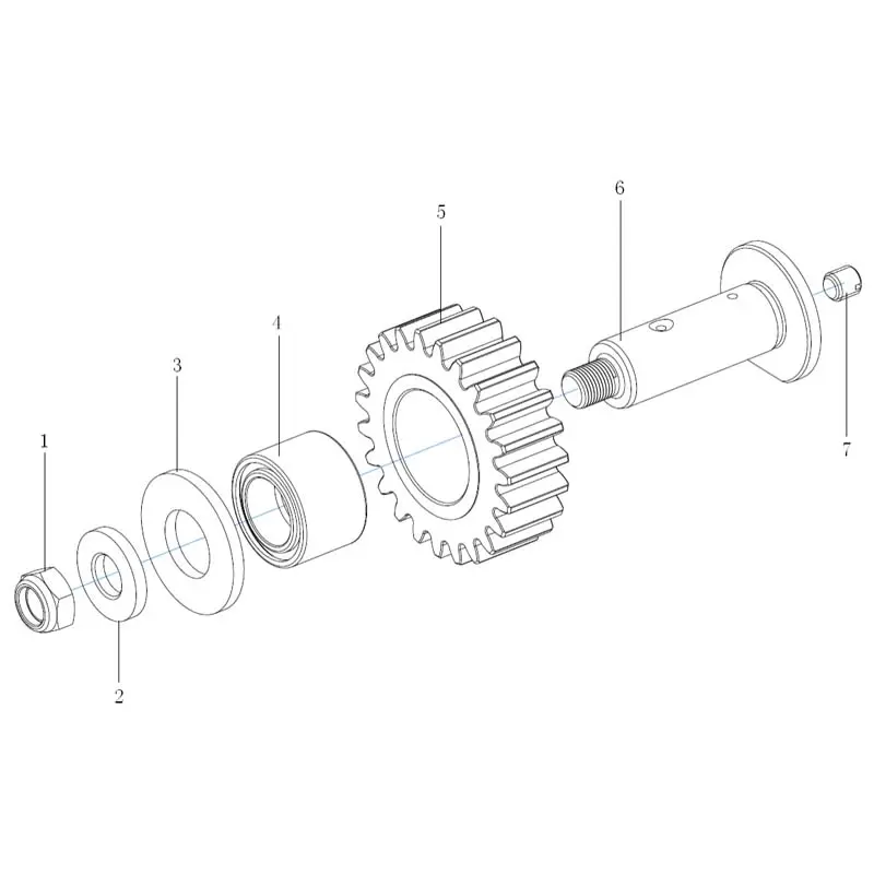 China FAST 8JS85C Gearbox Parts - Input Shaft/Reverse Idler Shaft/Top Cover Assembly Manufacturer, Supplier