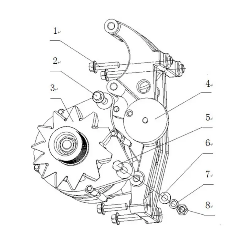 China Genuine YC4S140-48(S56D1) Engine Parts - Alternator, Air Compressor, Steering Pump, Fan Supplier, Factory