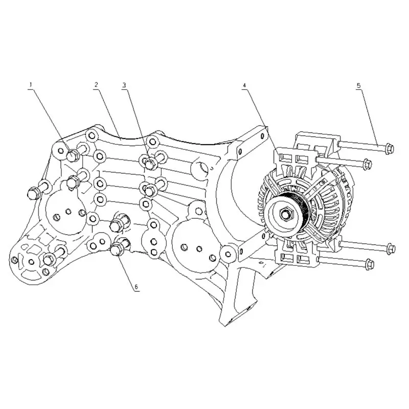 Wholesale Genuine YC6K13 Engine Parts - Starter, Alternator, Air Compressor, Control System Supplier, Factory