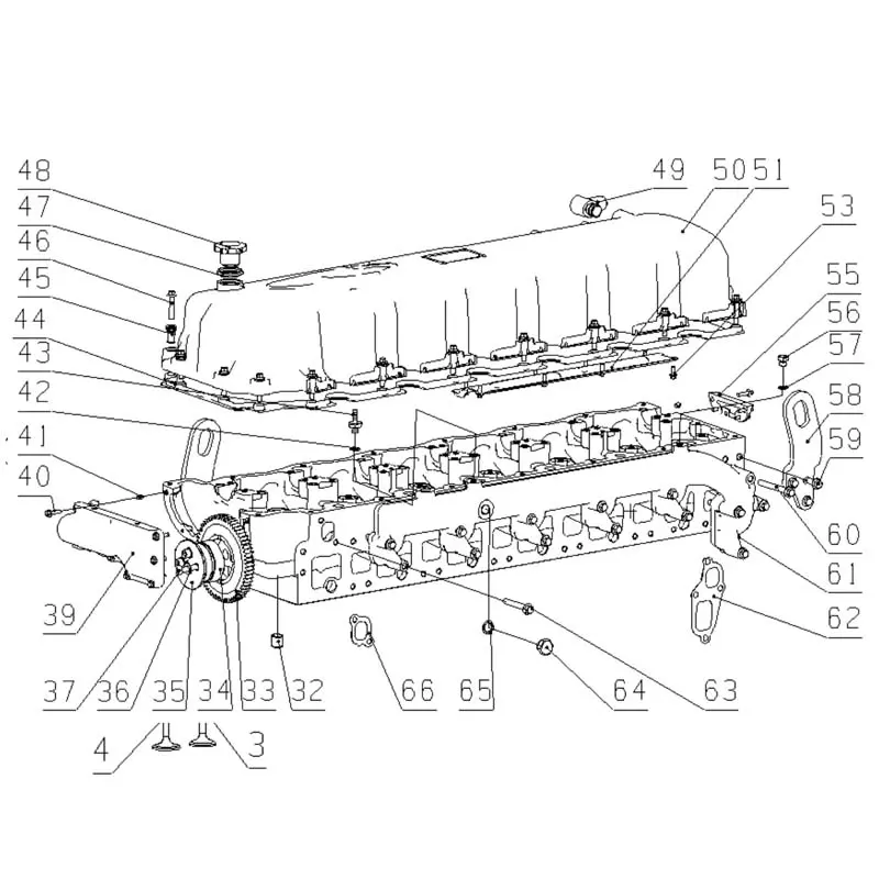 China Genuine YC6K12 Engine Parts - Cylinder Block, Piston, Camshaft Manufacturer, Supplier