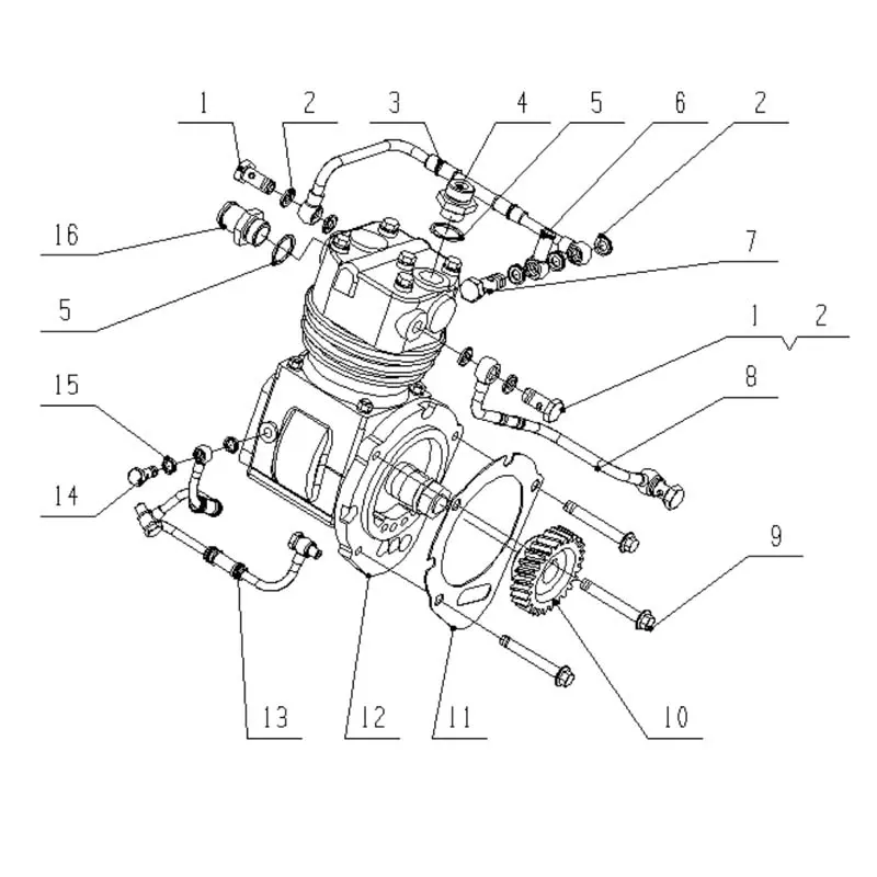 Wholesale Genuine YC6L330-42(L6200) Engine Parts - Starter, Alternator, Air Compressor, Control System Manufacturer, Factory