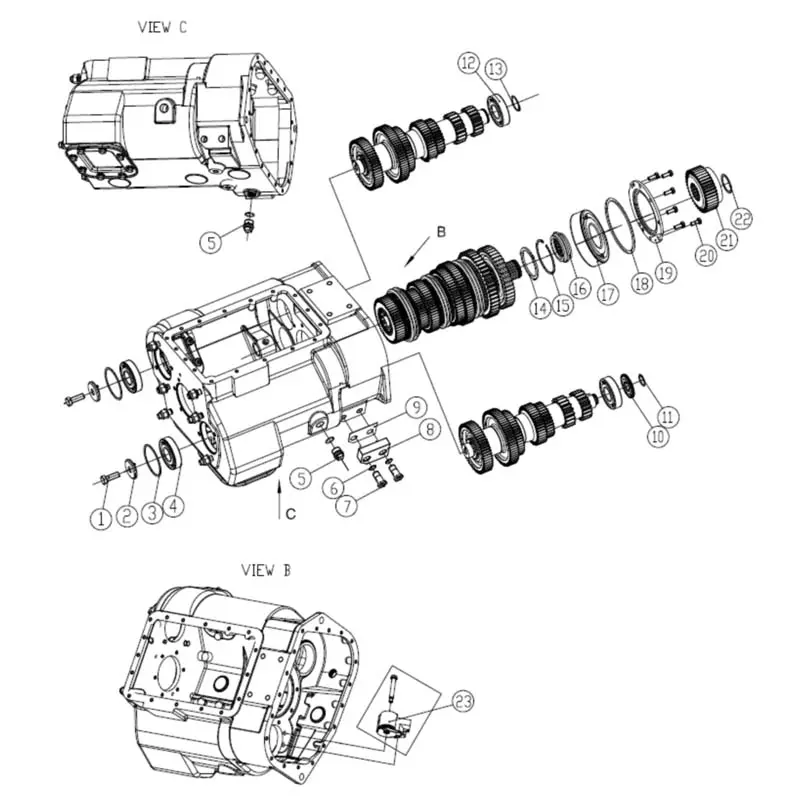 Wholesale FAST 12JSDX240T Gearbox Parts - Air Filter Regulator & Case/Cover Related Components Manufacturer, Supplier
