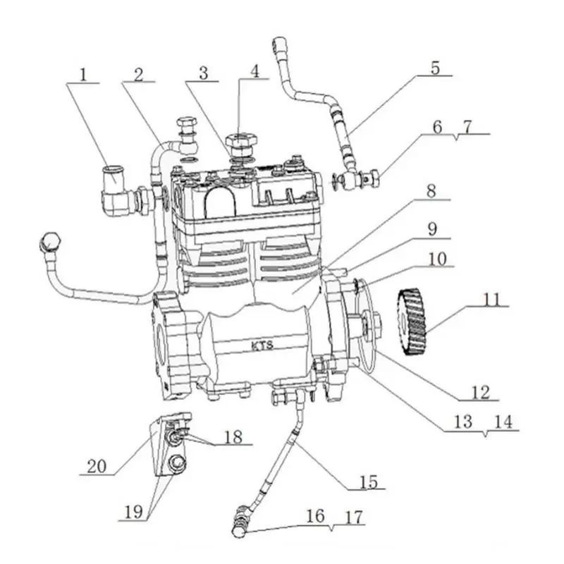 China Genuine YC6MK380-30(ME3QA-T1) Engine Parts - Starter, Alternator, Steering Pump, Control System Supplier, Factory
