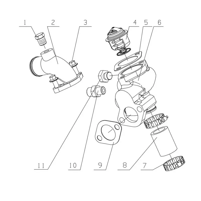 China Genuine YC4F115-30(F50SA) Engine Parts - Injection Pump, Injector, Turbocharger, Thermostat Manufacturer, Factory