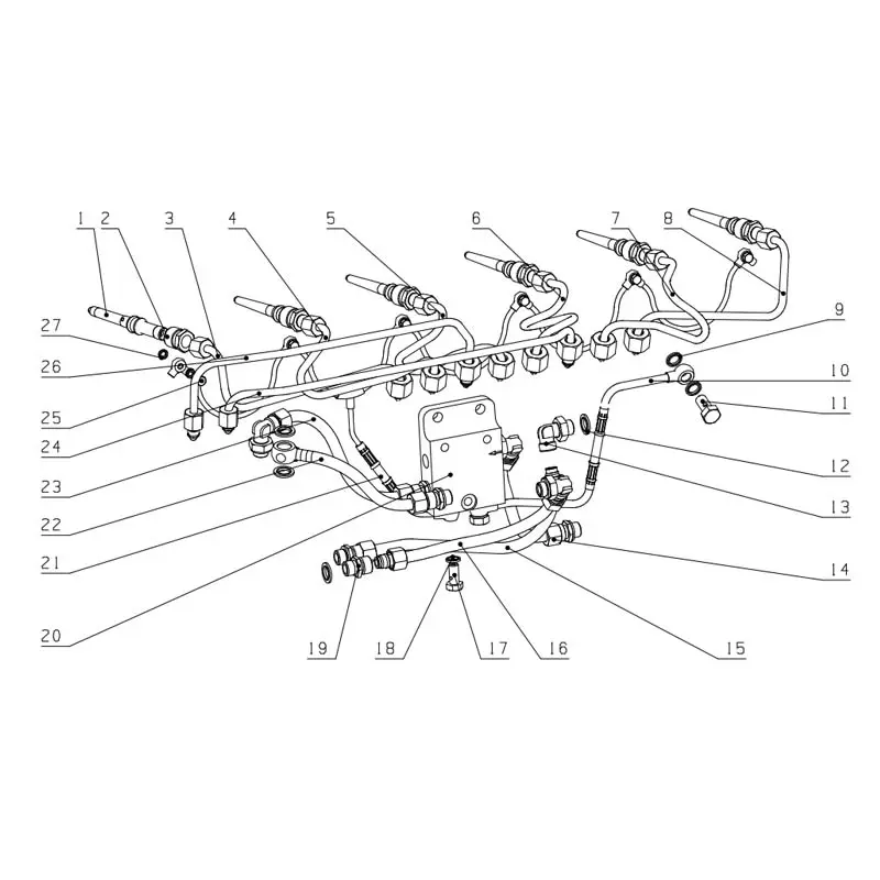 Wholesale Genuine YC6L330-42(L6200) Engine Parts - Injection Pump, Injector, Turbocharger, Fuel Lines Supplier, Factory