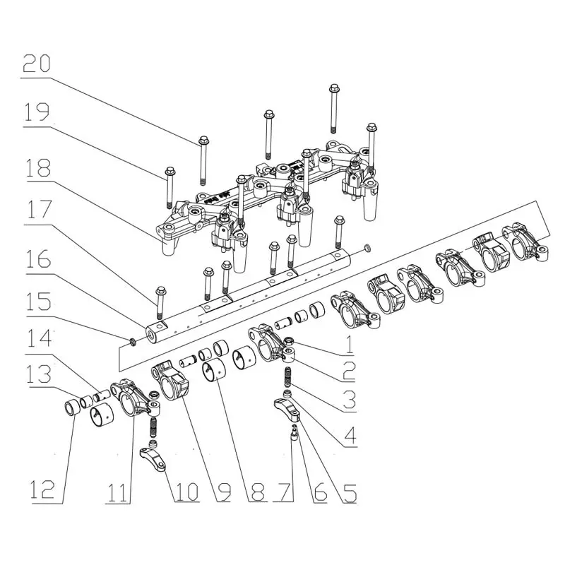 China Genuine YC6K13 Engine Parts - Valve Train, Intake/Exhaust, Oil Pump Supplier, Factory