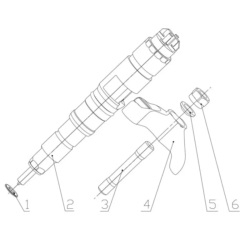 China Genuine YC6A260-30(A64LA) Engine Parts - Injection Pump, Injector, Fuel Filter, Fuel Lines Supplier, Factory