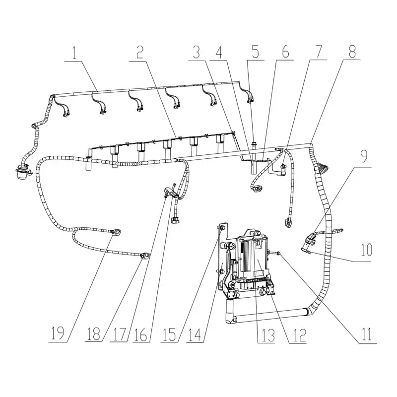 Wholesale Genuine YC6K13 Engine Parts - Starter, Alternator, Air Compressor, Control System Supplier, Factory
