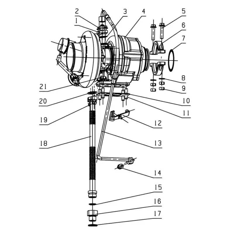 Wholesale Genuine YC6L330-42(L6200) Engine Parts - Injection Pump, Injector, Turbocharger, Fuel Lines Supplier, Factory
