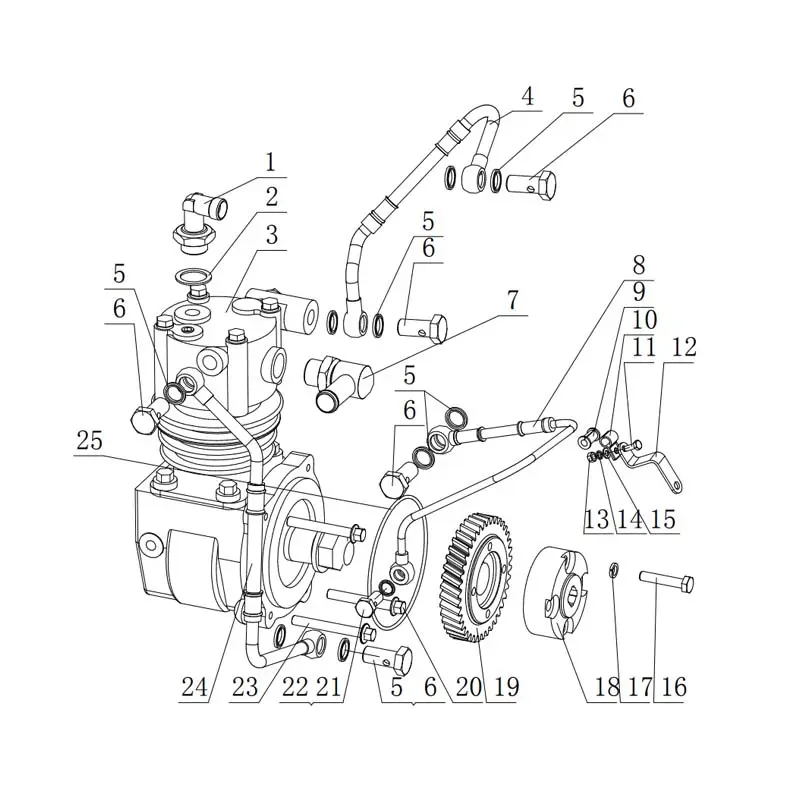 China Genuine YC4F115-30(F50SA) Engine Parts - Water Pump, Fan, Alternator, Air Compressor Supplier, Factory