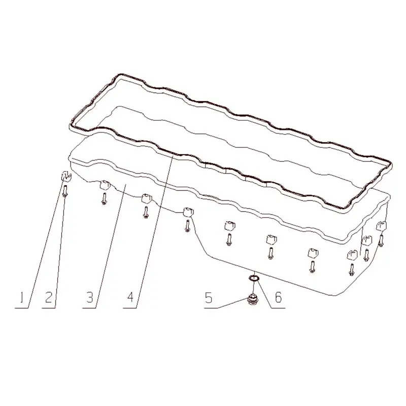 China Genuine YC6K12 Engine Parts - Valve Train, Intake/Exhaust, Oil Pump Supplier, Factory