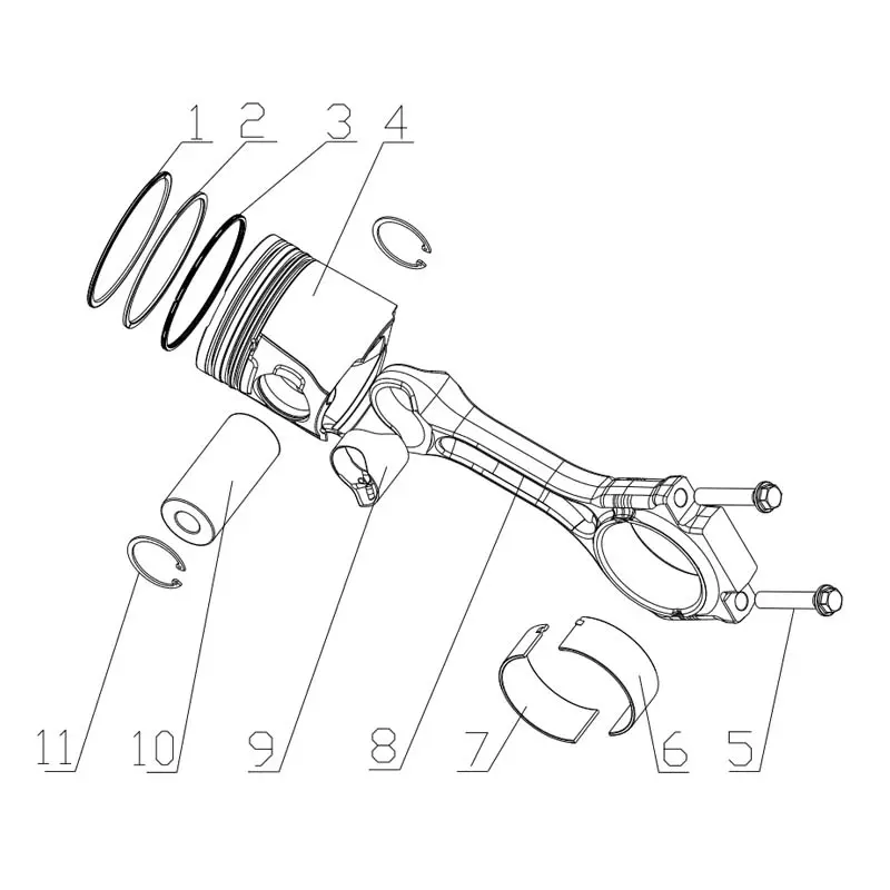 Wholesale Genuine YC6K1034-30(K2301) Engine Parts - Cylinder Block, Piston, Camshaft Manufacturer, Supplier