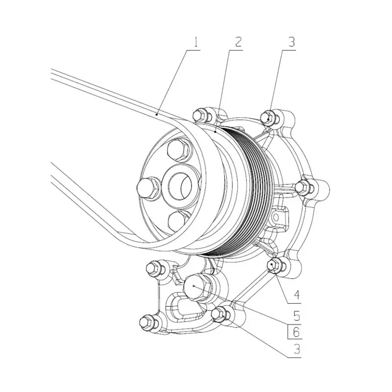 Wholesale Genuine YC4S140-48(S56D1) Engine Parts - Turbocharger, EGR, Thermostat, Water Pump Supplier, Factory