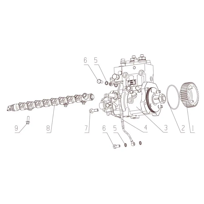 Wholesale Genuine YC6K12 Engine Parts - Injection Pump, Injector, Turbocharger, Fuel Lines Manufacturer, Supplier
