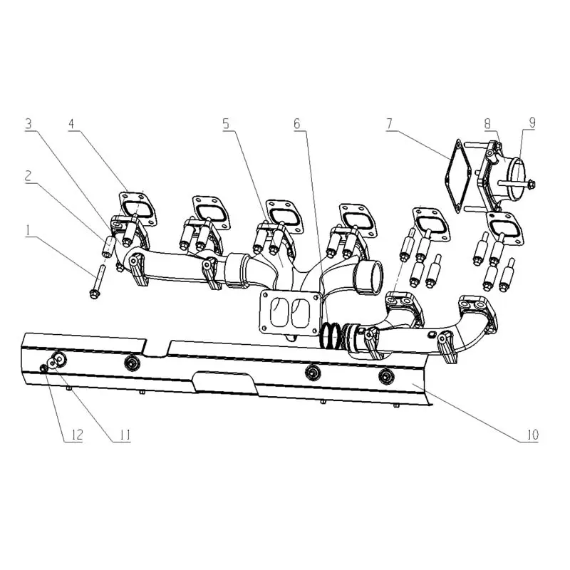 China Genuine YC6K12 Engine Parts - Valve Train, Intake/Exhaust, Oil Pump Supplier, Factory
