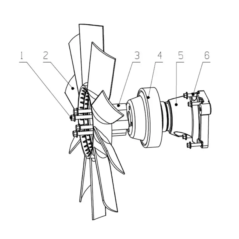China Genuine YC4S140-48(S56D1) Engine Parts - Alternator, Air Compressor, Steering Pump, Fan Supplier, Factory