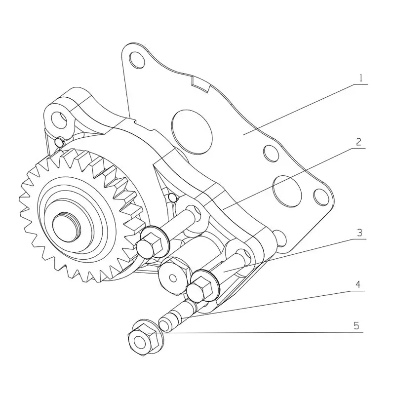 Wholesale Genuine YC4F115-30(F50SA) Engine Parts - Oil Sump, Oil Pump, Filter, Strainer Manufacturer, Factory