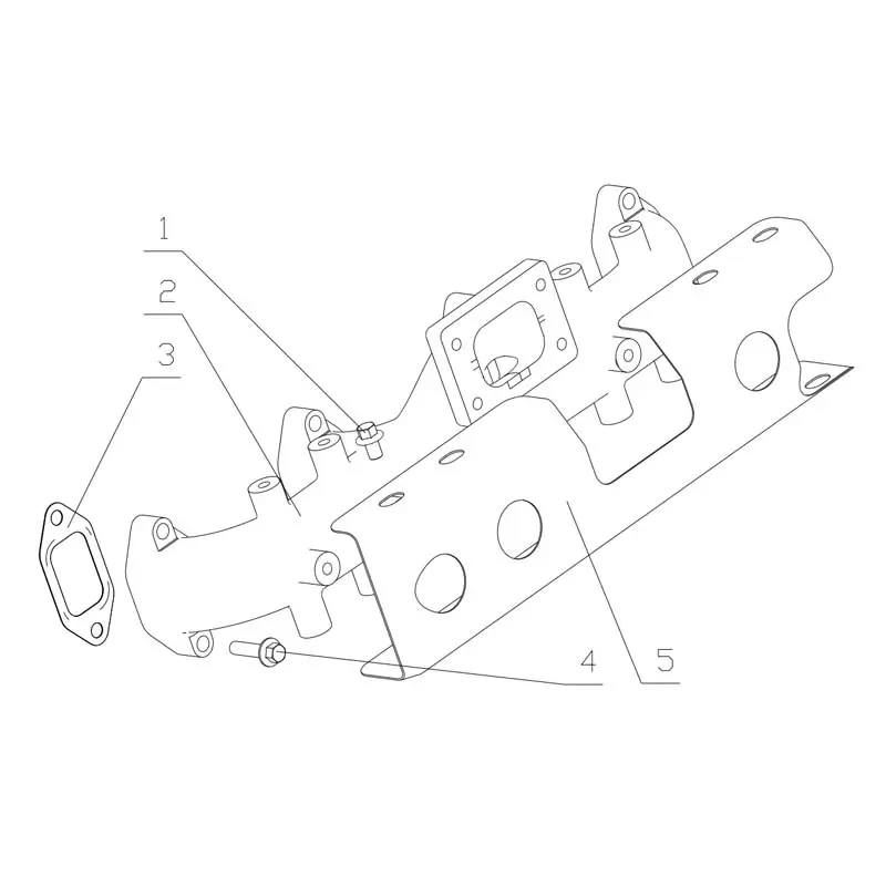 China Genuine YC4D120-21(D1204) Engine Parts - Crankshaft Damper, Camshaft, Valve Tappet & Intake/Exhaust Pipe Supplier, Factory