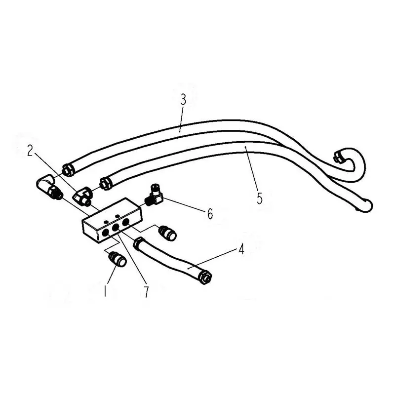Single H-Valve Assembly