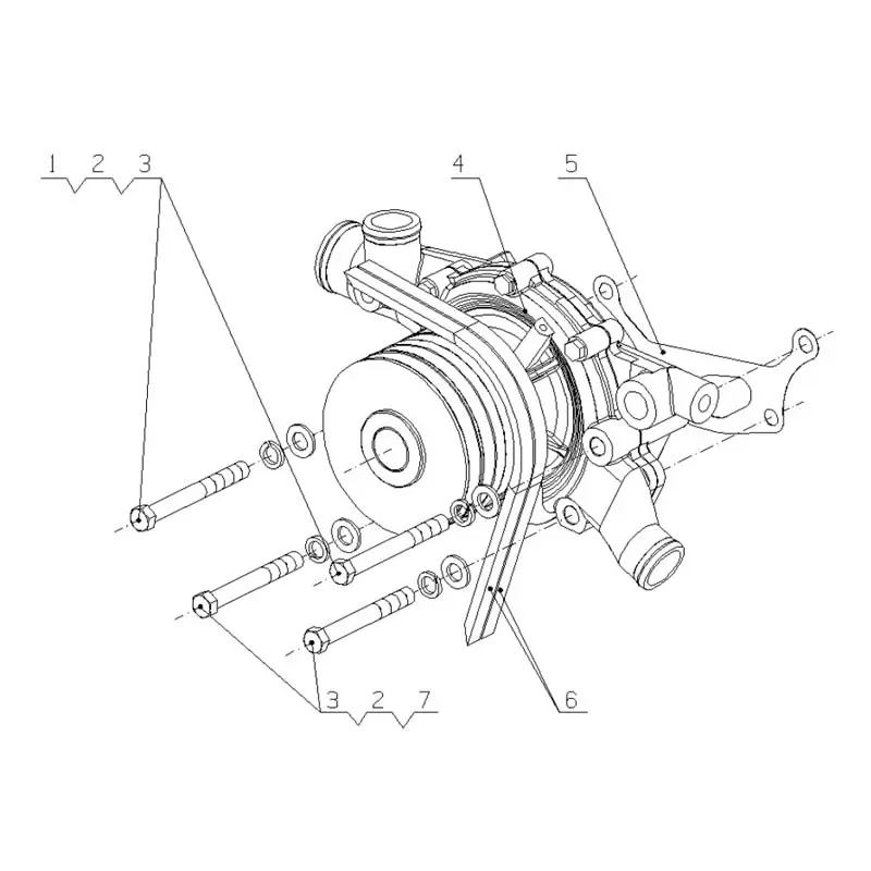 Wholesale Genuine YC6G270-30(G5AQP) Engine Parts - Turbocharger, Injector, Water Pump, Steering Pump Supplier, Factory