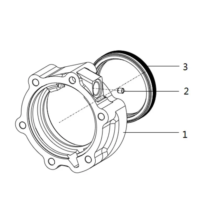 China FAST 12JSDX240T Gearbox Parts - Rear Cover/Auxiliary Case Cylinder/Bearing Cover Assembly Manufacturer, Factory